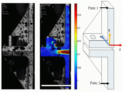 Tribological study of a bolted interface subjected to vibration: micro-slip and micro-detachment measured by image correlation